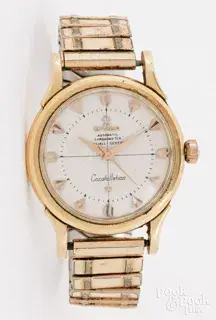 Omega Omega Constellation 18k yellow gold White