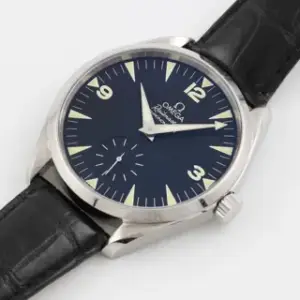 Omega Omega Railmaster 2806.52.37 49.2mm Stainless steel Black