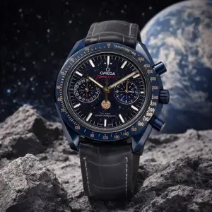 Omega Omega Speedmaster MoonphaseMINT Moonwatch BSOM Aventurine Moonphase