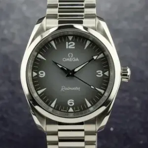 Omega Omega Railmaster 235.10.38.20.06.001 40mm Stainless steel Gray