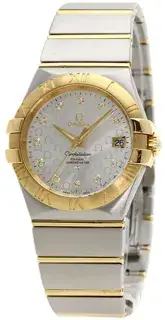 Omega Omega Constellation 123.20.35.20.52.004 35mm Yellow gold and Stainless steel Silver