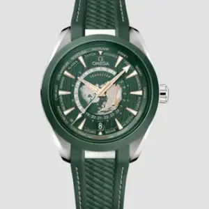 Omega Omega Aqua Terra 220.32.43.22.10.001 43mm Stainless steel Green