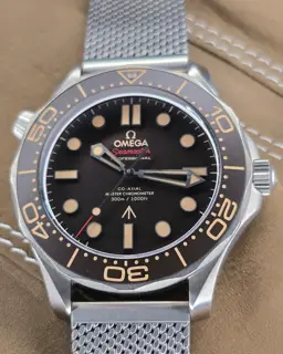 Omega Omega Seamaster Diver 300M 210.90.42.20.01.001 42mm Titanium Brown · 210.90.42.20.01.001
