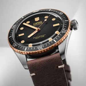 Oris Divers Sixty-Five Bronze