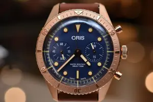 Oris Carl Brashear Chronograph Limited Edition Bronze