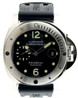 Panerai Panerai Luminor Submersible PAM 00024 44mm Stainless steel Black