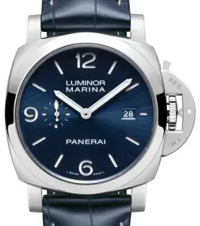 Panerai Panerai Luminor Marina PAM 03313 44mm Stainless steel Blue