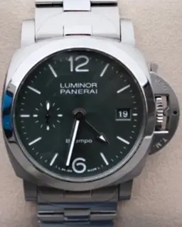 Panerai Panerai Luminor PAM01640 40mm Stainless steel Green