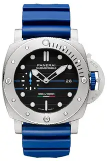 Panerai Panerai Submersible PAM 01162 47mm Titanium Black