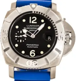 Panerai Panerai Luminor Submersible PAM 285 47mm Stainless steel Black