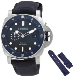 Panerai Panerai Submersible PAM01289 44mm Stainless steel Blue
