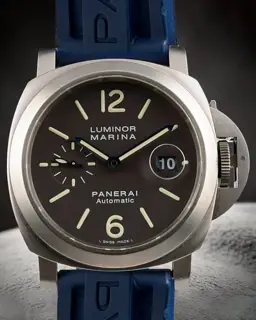 Panerai Panerai Luminor PAM00240 44mm Titanium Brown