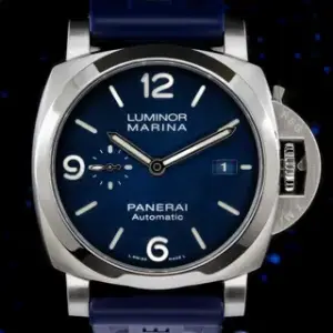 Panerai Panerai Luminor Marina PAM 01313 44mm Stainless steel Blue