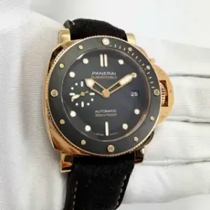 Panerai Panerai Submersible PAM01164 42mm Rose gold Black