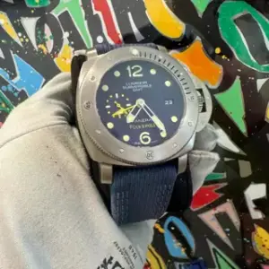 Panerai Panerai Luminor Submersible PAM 00719 47mm Titanium Blue