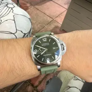 Panerai Panerai Luminor Marina PAM 03325 44mm Titanium Green