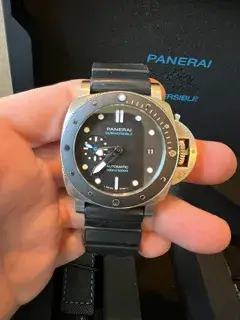 Panerai Panerai Luminor Marina PAM00683 2022 42mm Stainless steel Black