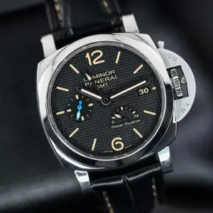 Panerai Panerai Luminor 1950 3 Days GMT Power Reserve AutomaticPam01537 Full Set + Box & Papers