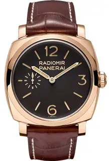 Panerai Panerai Radiomir 1940 PAM00398 47mm Rose gold Brown
