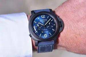 Panerai Luminor Chrono Monopulsante GMT Blu Notte
