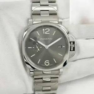 Panerai Panerai Luminor Due PAM01387 30mm Stainless steel Gray
