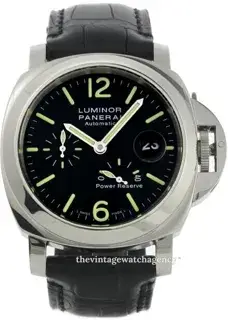 Panerai Panerai Luminor PAM00090 44mm Stainless steel Black