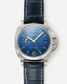Panerai Panerai Luminor Due PAM00926 38mm Titanium Blue