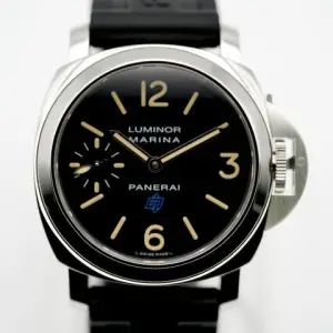Panerai Panerai Luminor Marina44mm Black Dial Black Rubber Strap PAM00631 Complete