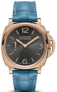 Panerai Panerai Luminor Due PAM00677 42mm Rose gold Gray