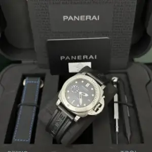 Panerai Panerai Luminor Submersible PAM 00973 42mm Stainless steel Black, Price & Market Data