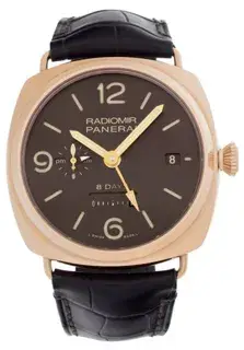 Panerai Panerai Special Editions PAM395 45mm Rose gold Brown