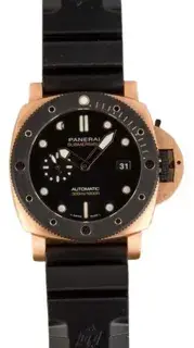 Panerai Panerai Submersible PAM02070 44mm Rose gold Black
