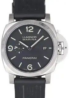 Panerai Panerai Luminor Marina PAM03312 44mm Stainless steel Black, Price & Market Data