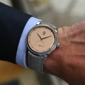 Parmigiani Fleurier Toric Petite Seconde Platinum Golden Hour