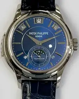 Patek Philippe Patek Philippe Tourbillon Minute Repeater Perpetual Calendar 5207G-001 41mm White gold Blue, Price & Market Data