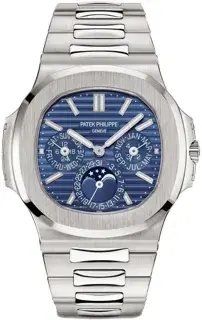 Patek Philippe Patek Philippe Nautilus 5740/1G-001 40mm White gold Blue