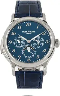 Patek Philippe Patek Philippe Minute Repeater Perpetual Calendar 5374G-001 42mm White gold Blue