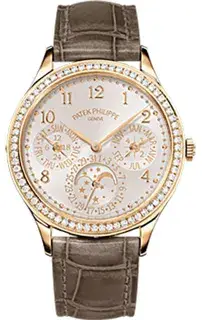 Patek Philippe Patek Philippe Perpetual Calendar 7140R-001 35mm Rose gold Silver