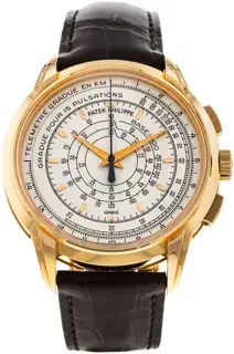 Patek Philippe Patek Philippe Multi-Scale Chronograph 5975R-001 40mm Rose gold Silver