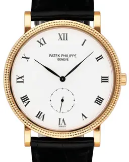 Patek Philippe Patek Philippe Calatrava 3919R-001 33mm Rose gold White