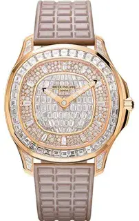 Patek Philippe Patek Philippe Aquanaut 5062/450R-001 39mm Rose gold Paved