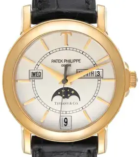Patek Philippe Patek Philippe Annual Calendar 5150J 36mm Yellow gold Silver