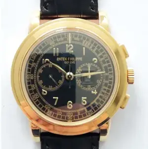 Patek Philippe Patek Philippe Chronograph 5070J-001 42mm Yellow gold Black
