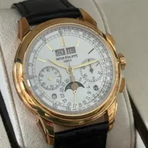 Patek Philippe Patek Philippe Perpetual Calendar Chronograph 5270J-001 41mm Yellow gold Silver