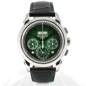 Patek Philippe Patek Philippe Perpetual Calendar Chronograph 5270P-014 41mm Platinum Green
