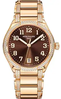 Patek Philippe Patek Philippe Twenty~4 7300/1201R-010 36mm Rose gold Brown