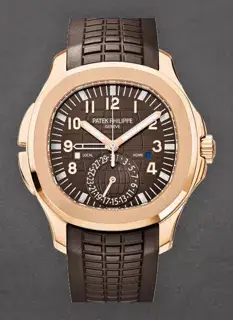 Patek Philippe Patek Philippe Aquanaut 5164R-001 41mm Rose gold Brown