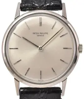 Patek Philippe Patek Philippe Calatrava 3416 33mm White gold Silver