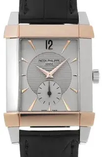 Patek Philippe Patek Philippe Gondolo 5111PR-001 30mm Platinum and Rose gold Silver