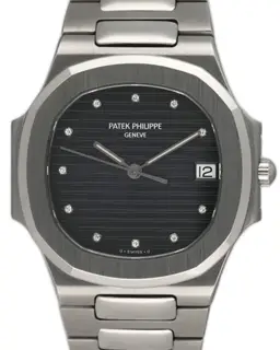Patek Philippe Patek Philippe Nautilus 3900/1A 33mm Stainless steel Blue and Gray